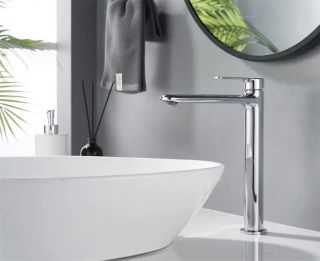 Смеситель для раковины высокий Maretti Aria AR32RF845-V, хром